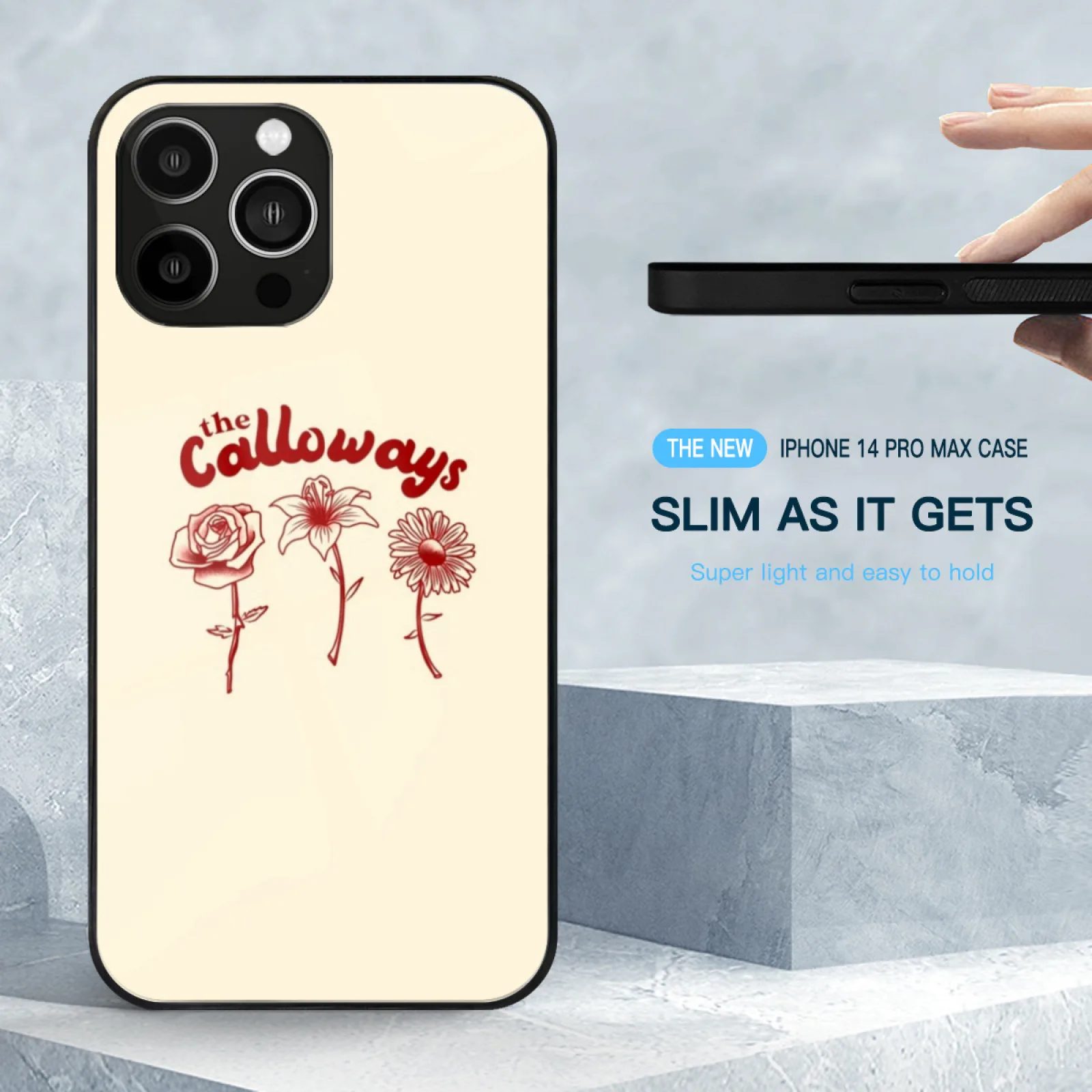 Calloway Sisters Tempered Glass Case For Iphone 15 14 13 12 11 Pro Max X 7 Plus Case Calloway Lily Calloway Daisy Calloway Rose