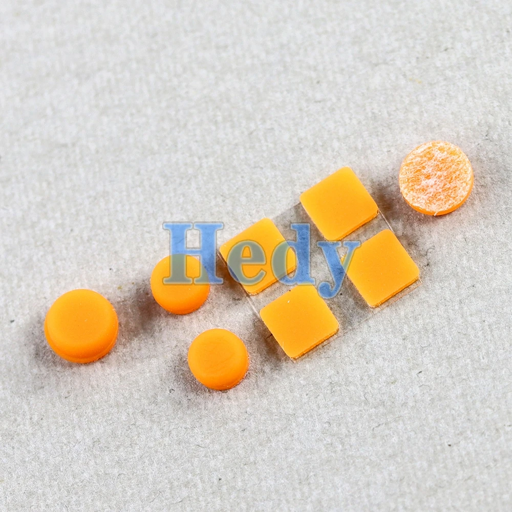 2sets Neue Obere und Untere Schraube Gummi Füße Abdeckung Für 3DSLL/3DS XL Schraube Staub Stecker Abdeckung gummi Stecker
