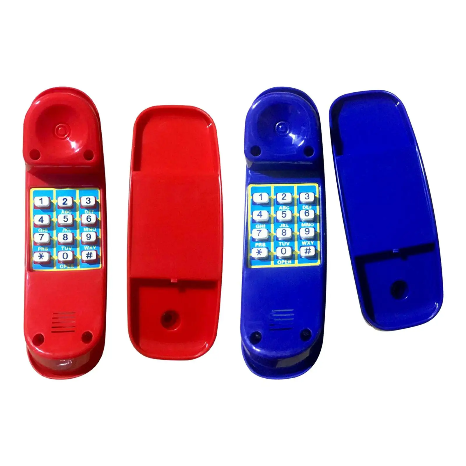 مجموعة أرجوحة ملعب للهاتف مجموعة أرجوحة خارجية ملحقات بيت الشجرة هاتف مفتاح رقمي للتظاهر كهدية تعليمية #2