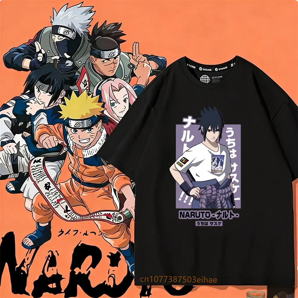 Summer Bestsellers Naruto 3d Printed Short-sleeved Men's Cool Round-neck T-shirts, Summer Children's T-shirts, Abstract Clothes