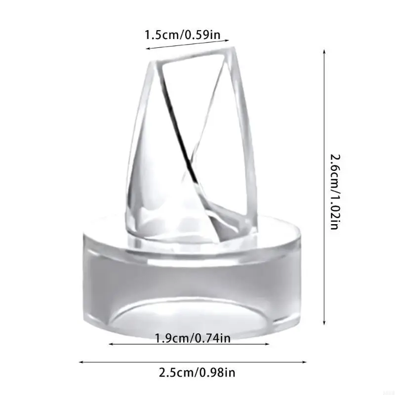 K8GF صمامات منقار البط المصنوعة من السيليكون للطعام S9/S12 مضخة الثدي الكهربائية صمامات مضادة للتدفق الخلفي تضمن ضخًا مريحًا