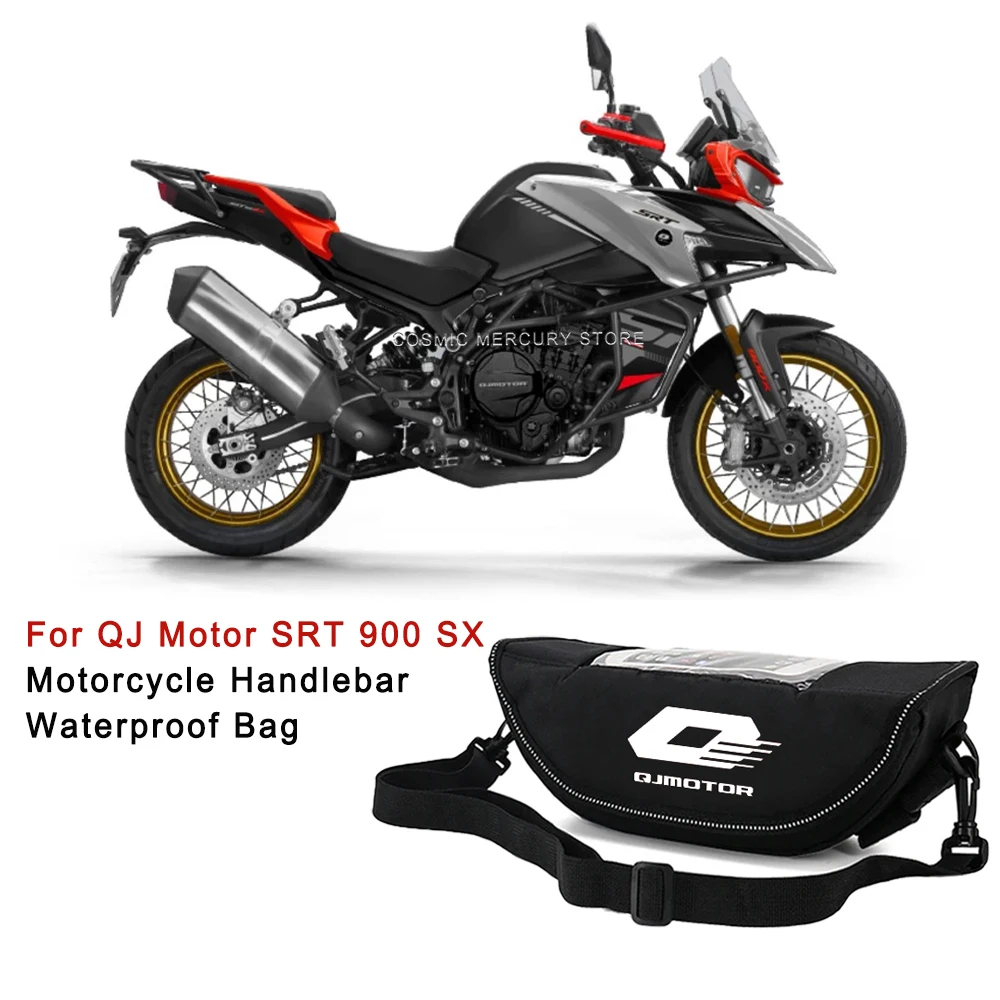 

Motorcycle Handlebar Travel Bag Motorcycle Waterproof And Dustproof Handlebar Storage Bag For QJ moto srt 900 sx SRT 900 SX