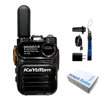 4G Global Handheld Walkie Talkie with Loud Voice Compact Appearance POC GLOBAL and Real PTT Support RTOS Operating System