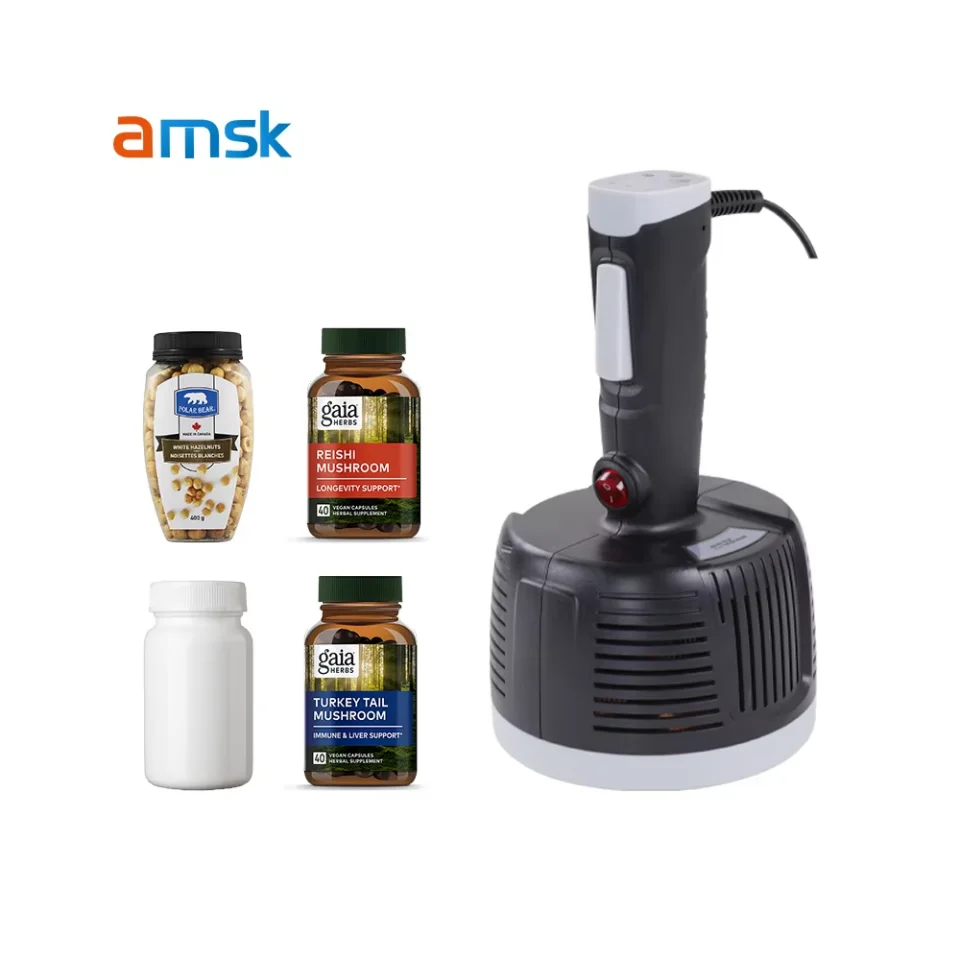 

Model 400A Handheld 220V Sealing Machine Plastic Glass Bottle Sealing Machine Aluminum Foil Plastic Induction Sealing Machine