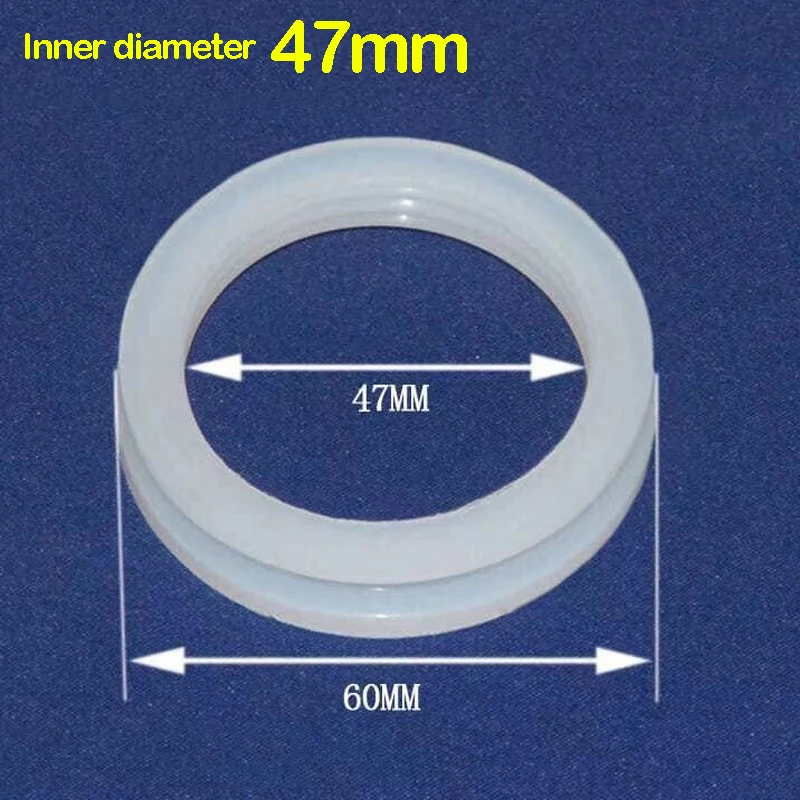 47MM High Temp Resistant Rubber Sealing Ring  Repair Parts For Solar Water Heater Vacuum Tube Silicone Gasket