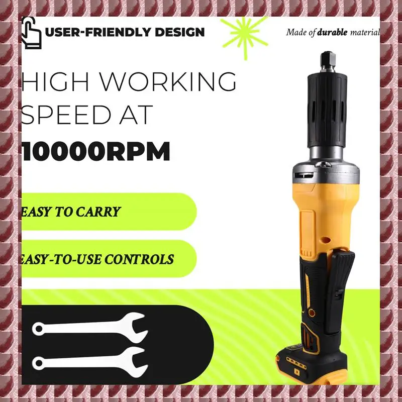 

A95G Brushless Angle Grinder Fordewalt Battery(No Battery) Flat Head Angle Grinder Bare Machine Tool Cutting Machine