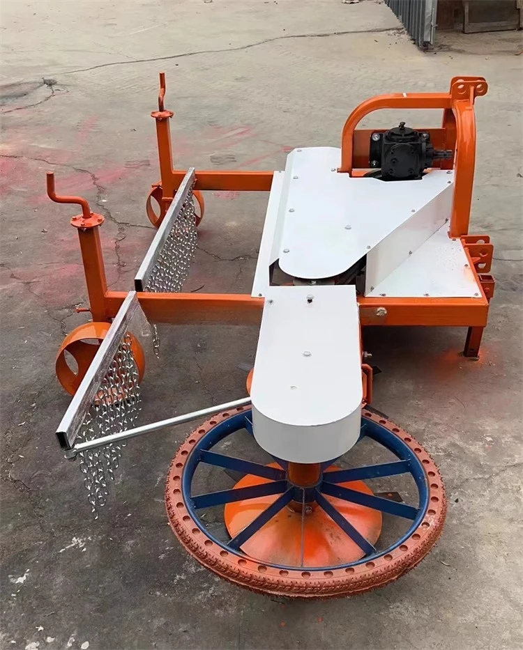 Four-wheel tractor matching lawn mower hydraulic slope multi-directional automatic obstacle avoidance