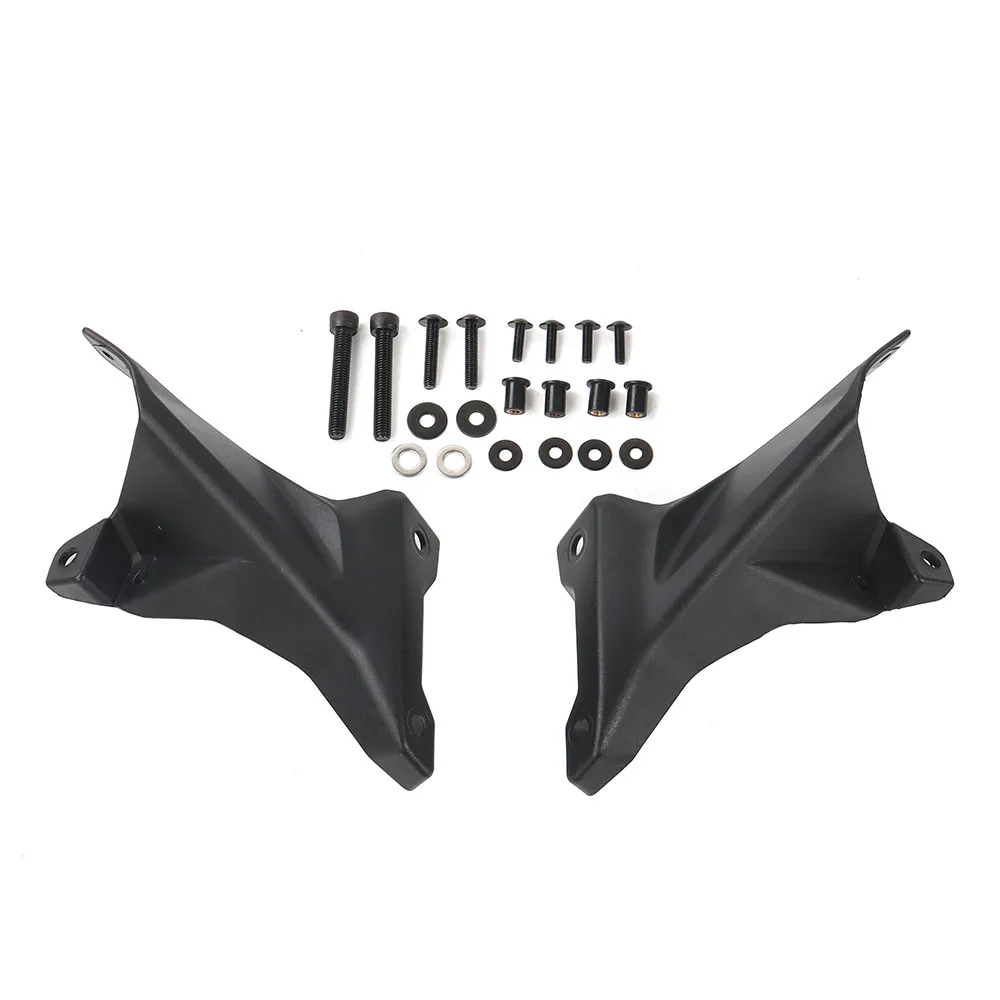 ForYamaha MT-07 2025 Middle Screen&Multi-Mount Structure Kit Motorcycle MT07 GEN4 Front Windshield MT07 Polyvalent WindDeflector