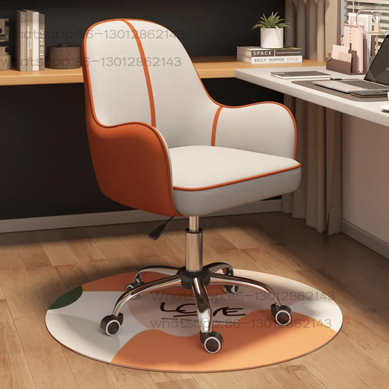 Light luxury antique computer chair sedentary and comfortable back chair