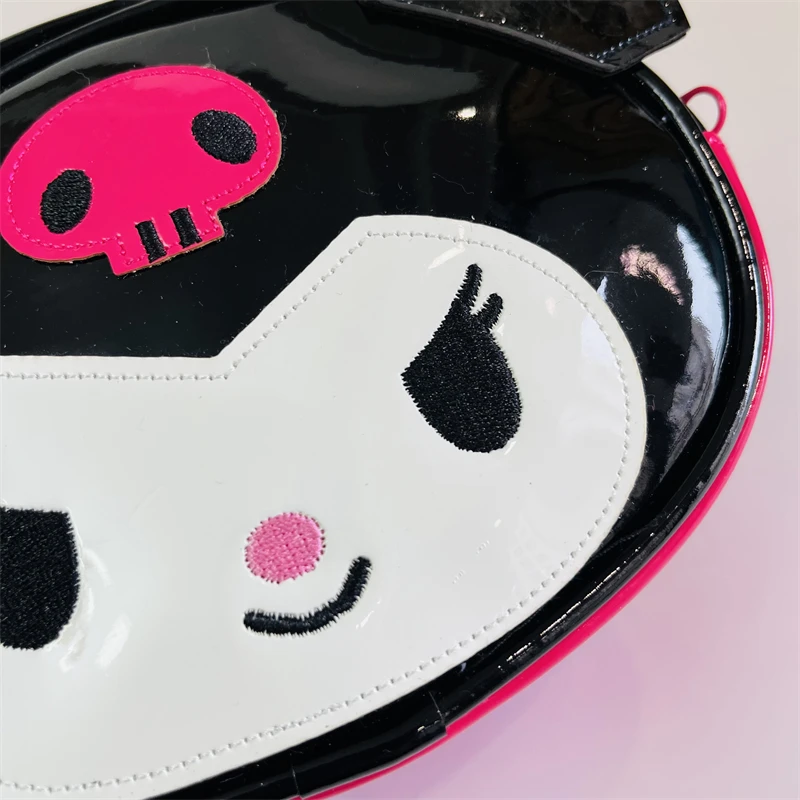 Kuromi-Bolsos cruzados de Anime para niños, bolso de hombro de dibujos animados, bolso de almacenamiento informal, bolso de mensajero, regalo