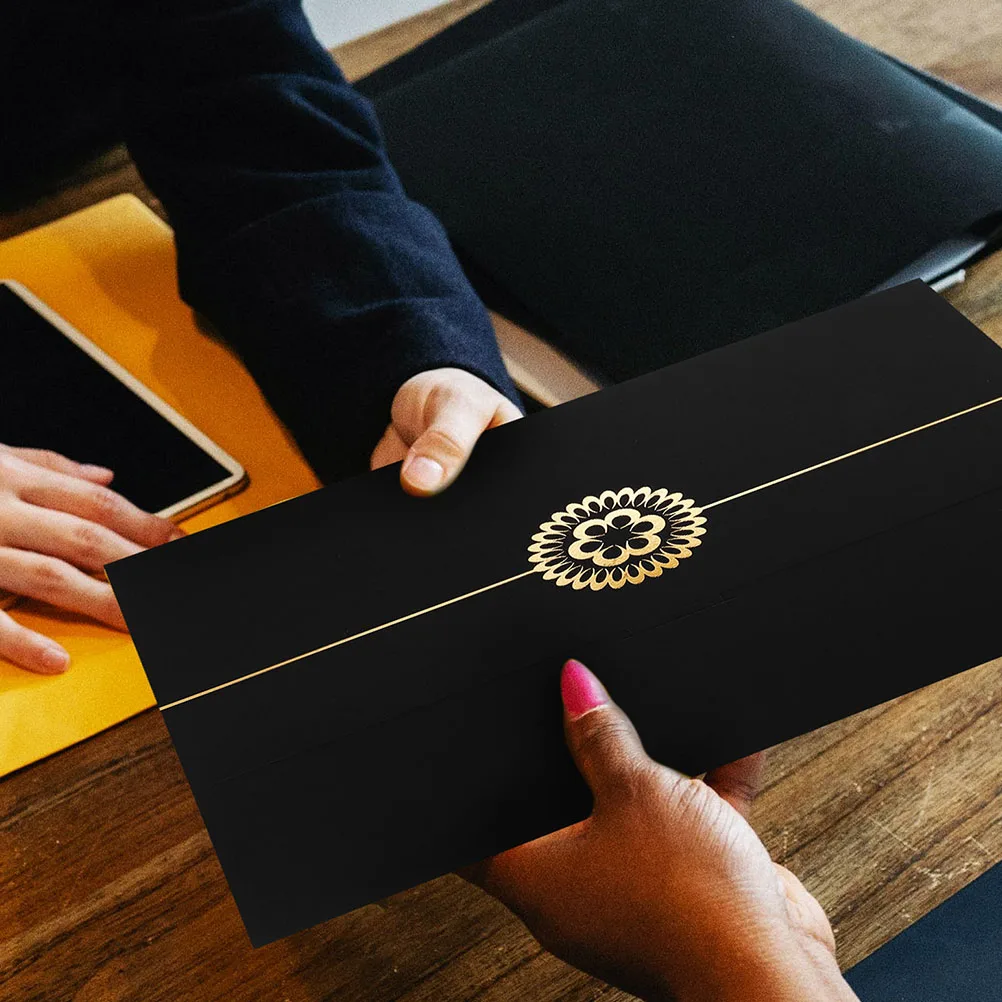 

3 Pcs Certificate Folder Paper Diploma Cover A4 Size Office Organization College Award Document Protector Storage