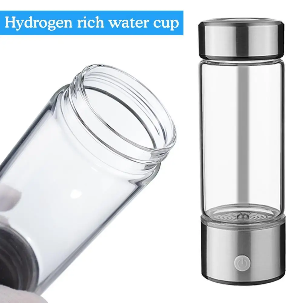 

Hydrogen Water Generator Alkaline Maker Rechargeable Portable Water Ionizer Bottle Super Antioxidan Hydrogen-Rich Water Cup