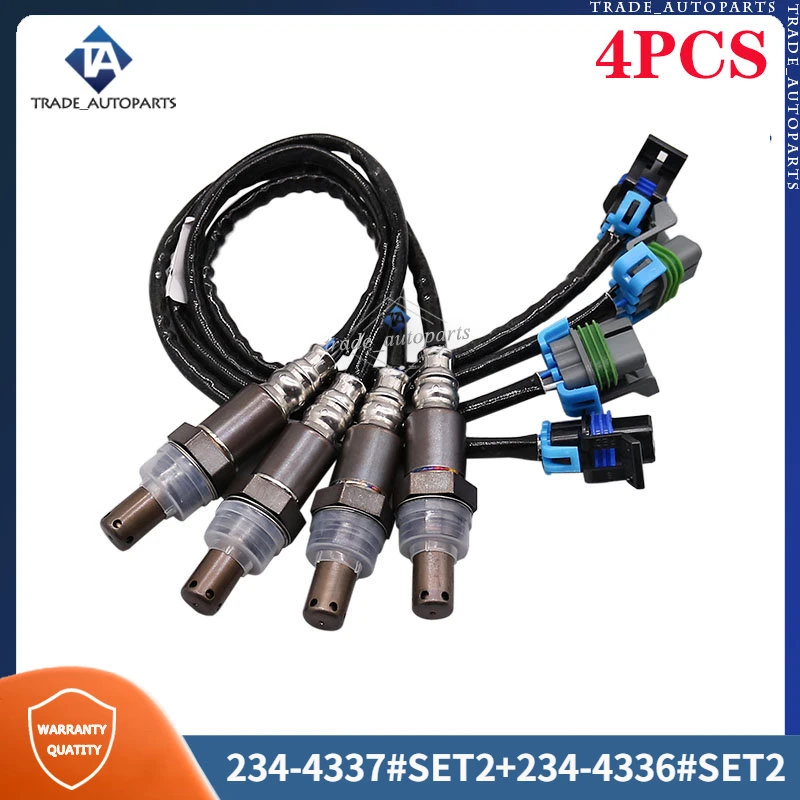 234-4337 234-4336 Oxygen Sensor Downstream & Upstream For 2006 Chevrolet Avalanche Suburban 1500 GMC Yukon Lambda O2 SENSOR 4PCS