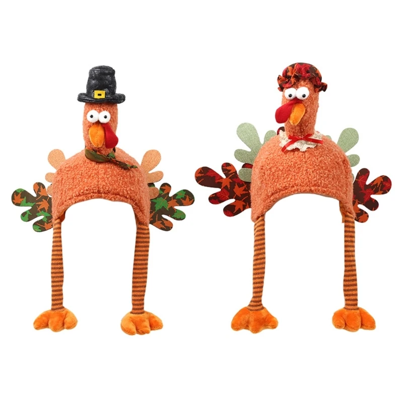 

Laugh Inducing Turkey Christmas Hat Individualized Turkey Hat Ornament For Christmas And Thanksgiving Party Dress