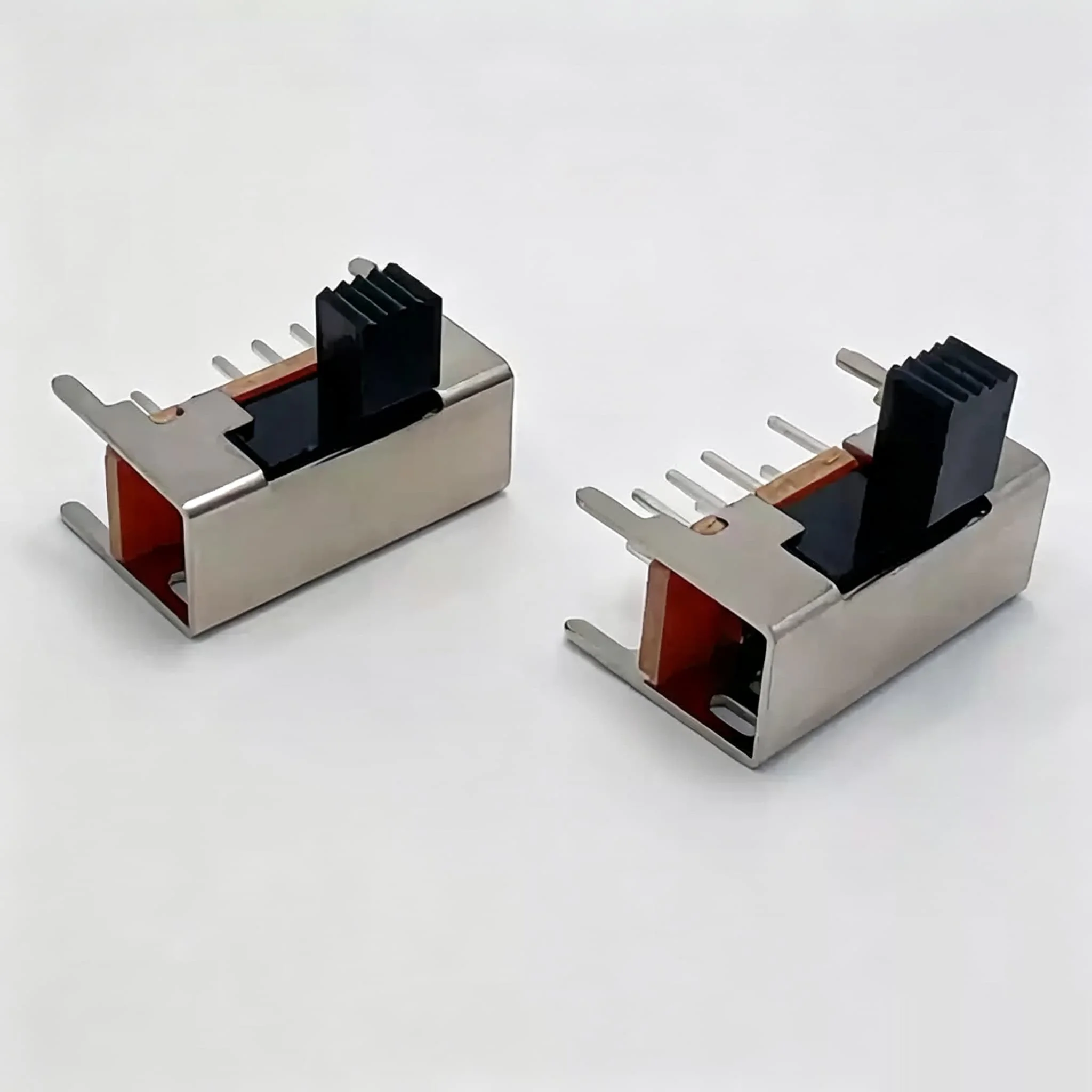 10PCS SK23D05 G7 Panel PCB 8 Pin 3 Position 2P3T DP3T Side Knob Slide Switch Straight Foot Switch Handle Toggle Power Switch