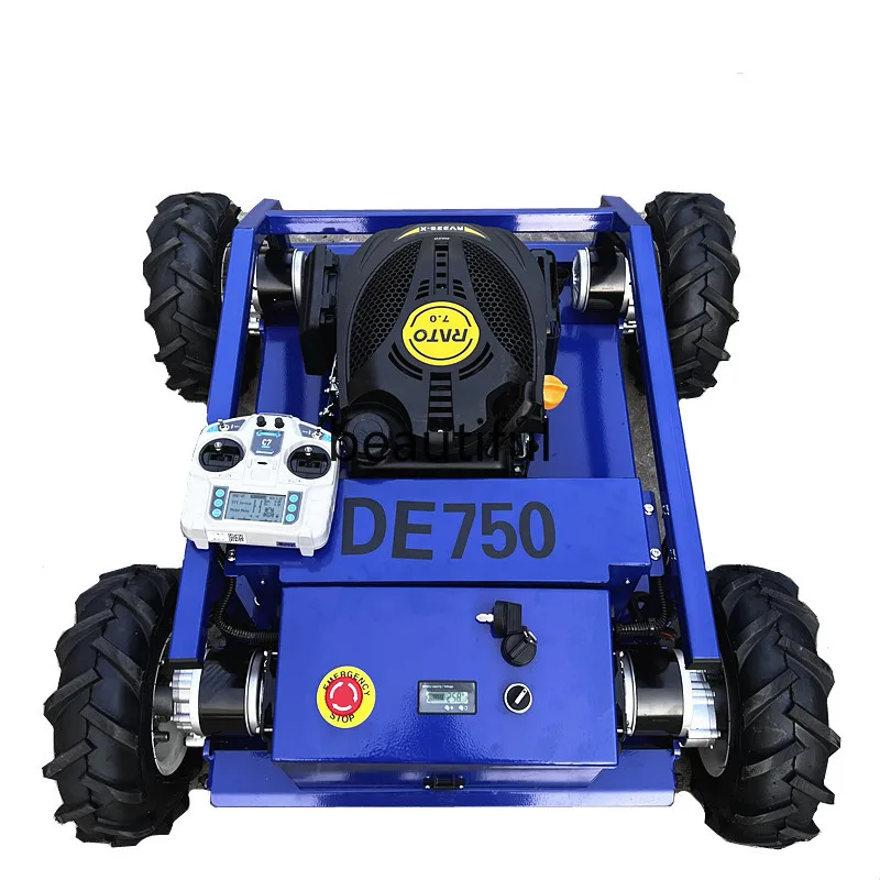 9hp/Remote Control for Professional Gardening Tools Crawler Gasoline Mower