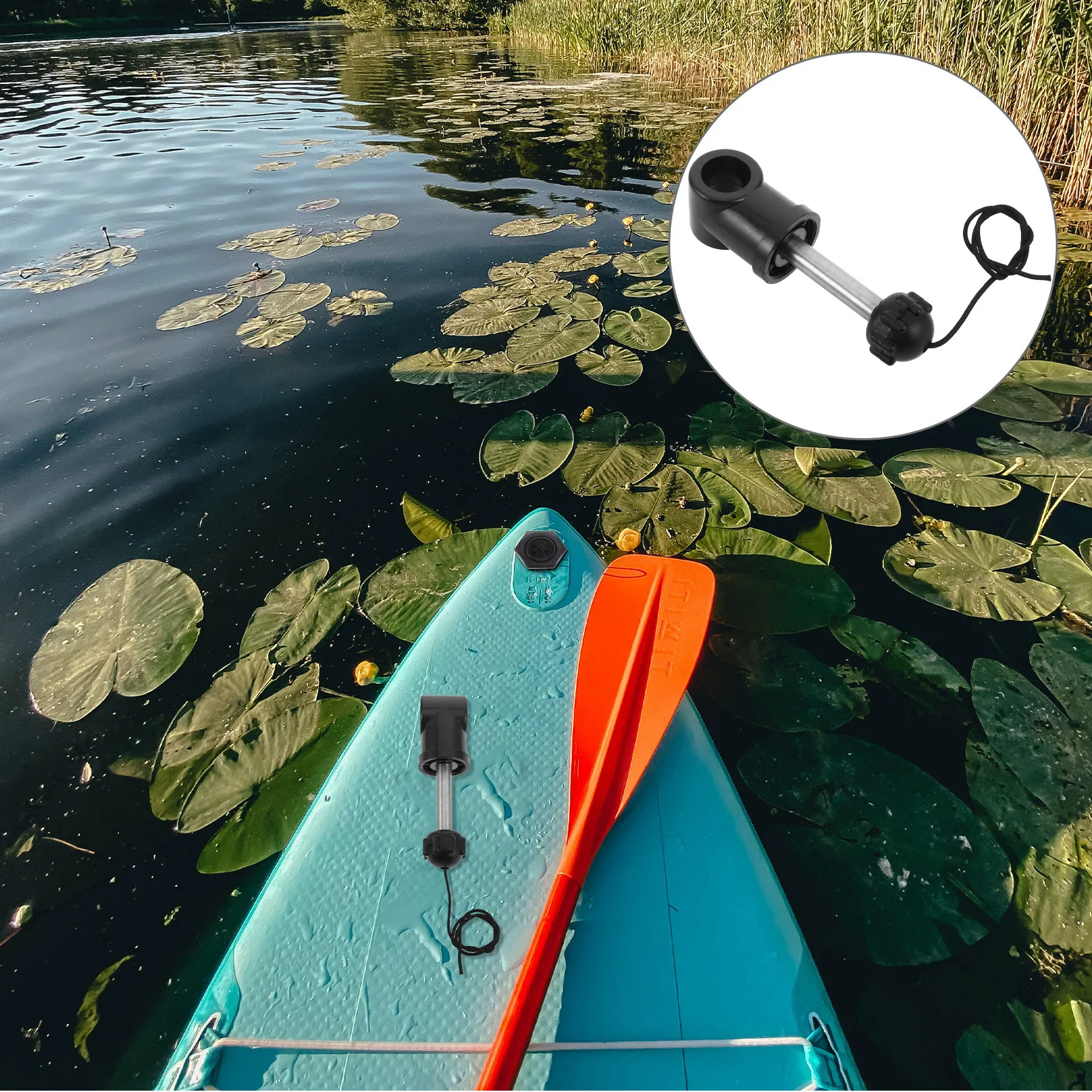 

Heavy Duty Adjustable Paddle Holder Clip Universal Marine Mount for Inflatable Boats Kayaks Canoes Fishing Rowing Navigation
