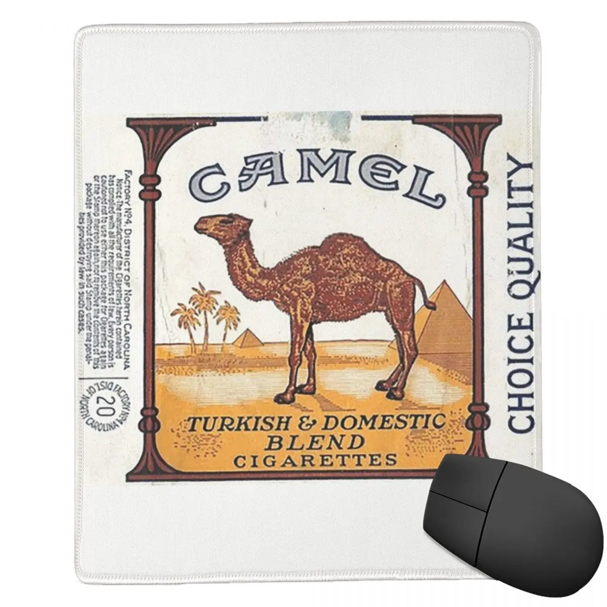 Vintage Camel Cigarette Pack Mouse Pad Computer Keyboard Mouse Mat Gamer PC Laptop Desk Mat Office Accessories