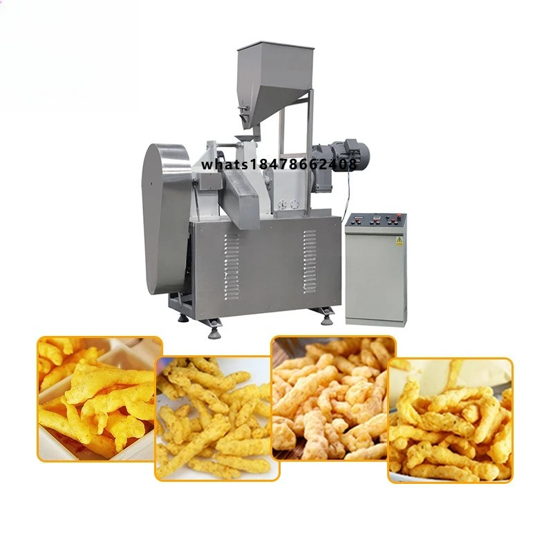 High-Capacity Cheese Puff Extrusion System