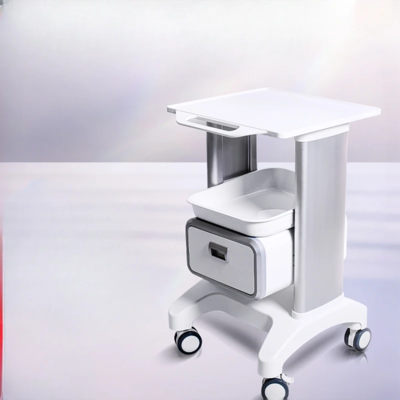 Dental Clinic Mobile Storage Cart Beauty Instrument Holder Dental Mouth Scanner Cart Multifunctional Base Storage