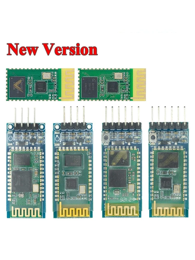 HC-05 HC-06 RF Bezprzewodowy moduł nadawczo-odbiorczy Bluetooth HC05 / HC06 Konwerter i adapter RS232 / TTL na UART dla Arduino — zdjęcie 2