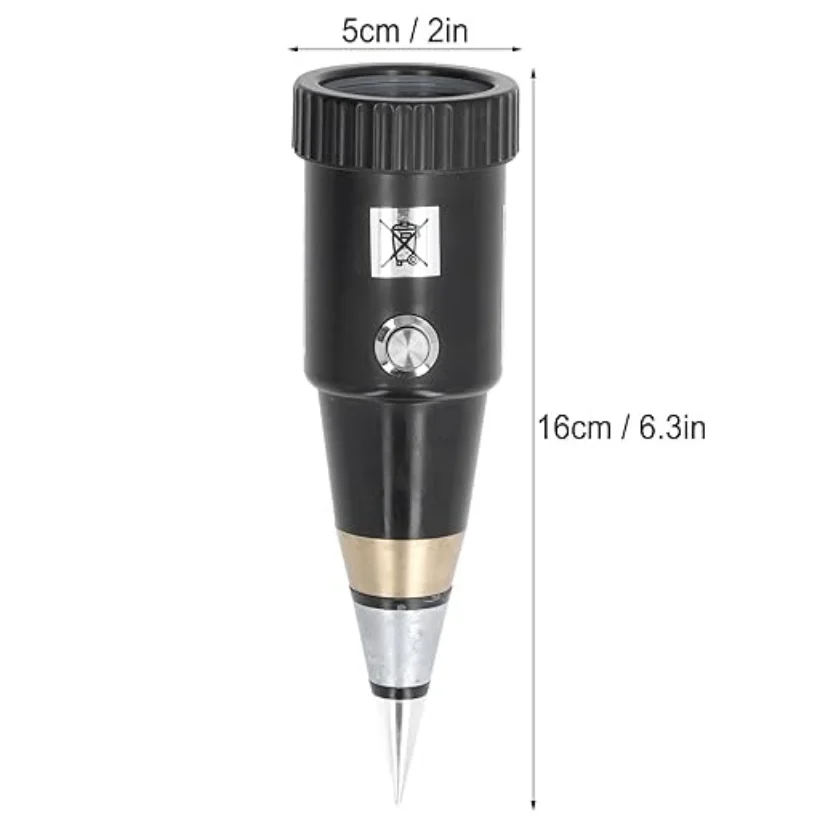 Function Soil Meter, Portable Cone Soil Tester for High Accurate Soil Meter Plant Meter Soil Hygrometer Sensor Gardening Tool Ki