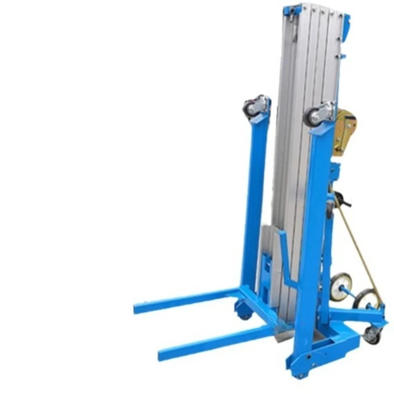 

300Kg raised 3.5 meters aluminum alloy hand lift exhibition lift table hand lifts