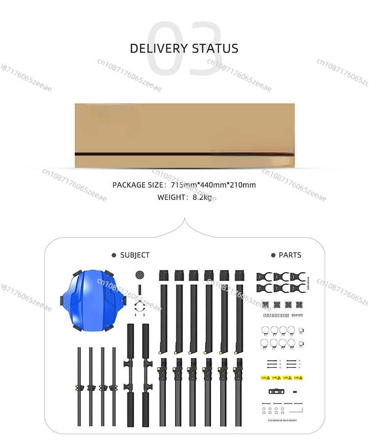 2022 New price thermal fogger drone E616P in agriculture for mosquito insects controlling uav / spray disinfection drone sprayer