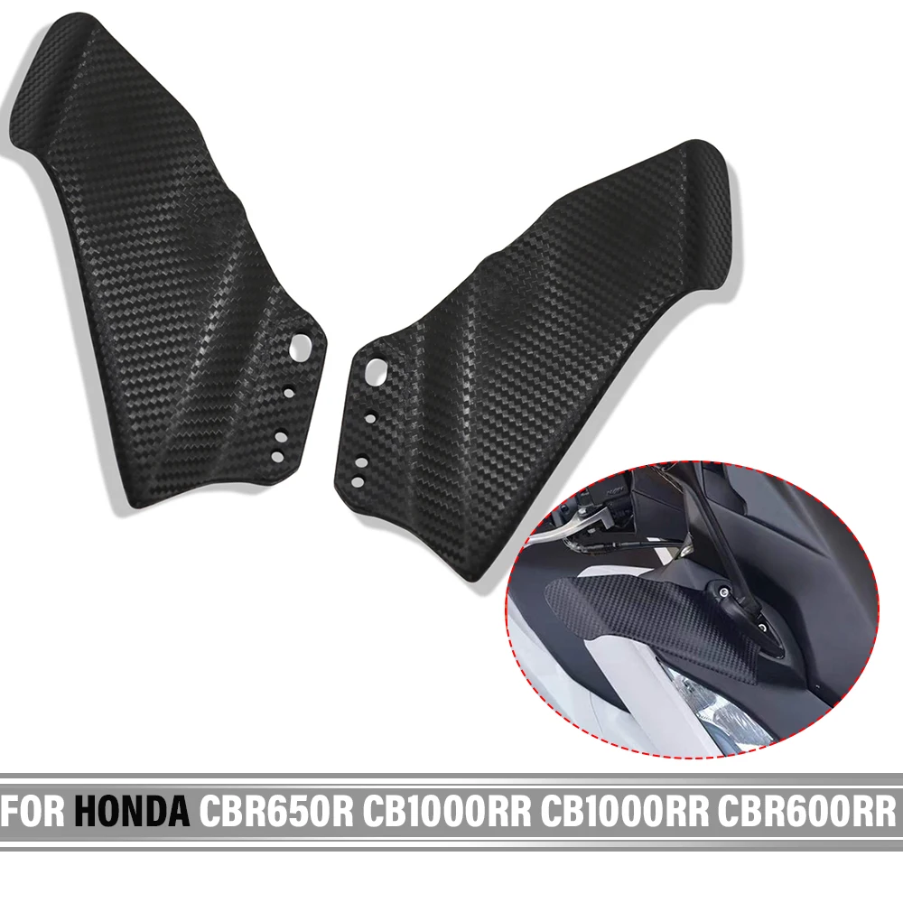 For Honda CBR650R CB1000RR CB1000RR CBR600RR CBR250R Motorcycle Side Winglet Kit Spoiler Fairing With Mirrors Universal For Stre