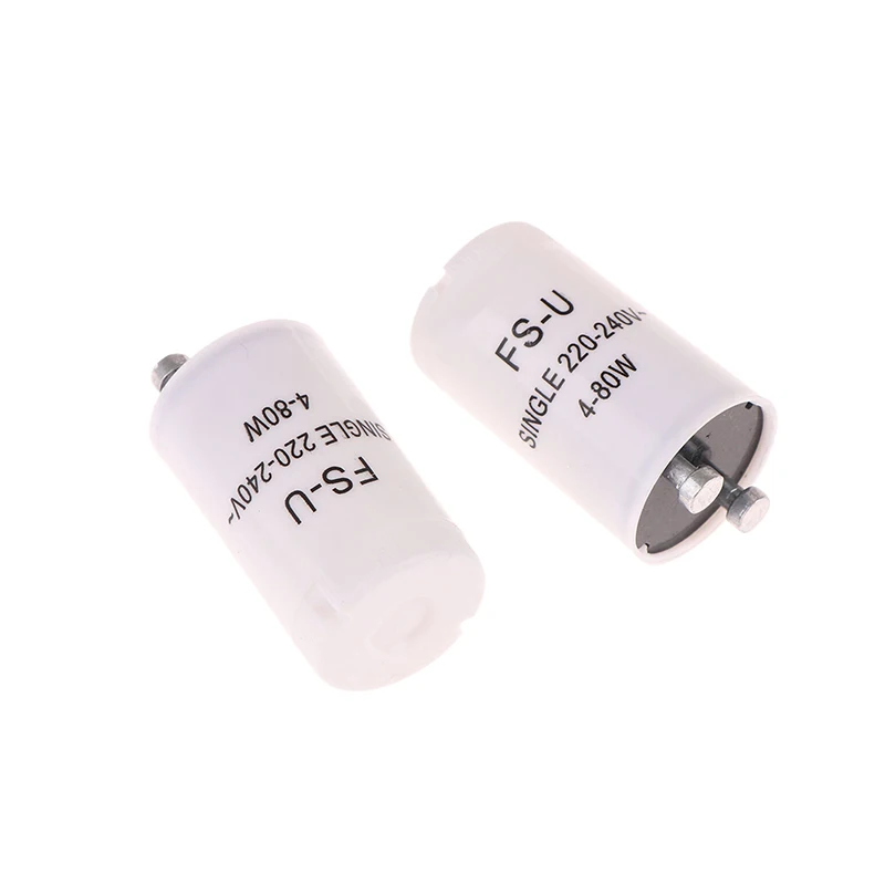 

Wholesale 5Pcs High-quality Fluorescent Starters AC220V-240V 4-80W Fluorescent Tube Fuse Starter CE Rohs Fuse Starters