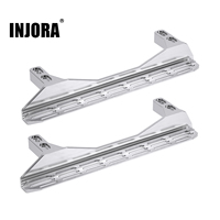 NJORA CNC Aluminum Rock Sliders Side Pedal for 1/10 RC Crawler FMS FCX10