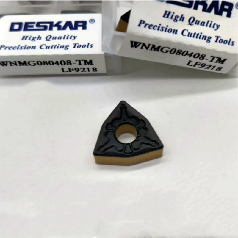 

WNMG080408-TM LF9218 CNC turning tool blade carbide inserts High-Quality Precision Cutting Tools for steel 10Pcs