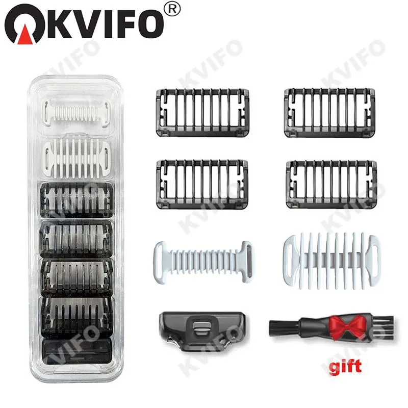 

3/5/7/8 шт. направляющая для расчески для одного лезвия QP2520 QP2630 QP2724 QP2834 QP6510 QP6520 QP6531 электробритва триммер для бороды