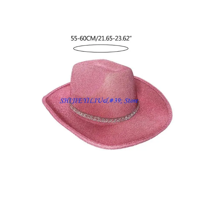 E21F Frau Fransen Cowboy mit BRAUT Brief Sommer Outdoor Braut Fedoras für Die Aufnahme Von Foto Liefert – Detail 6
