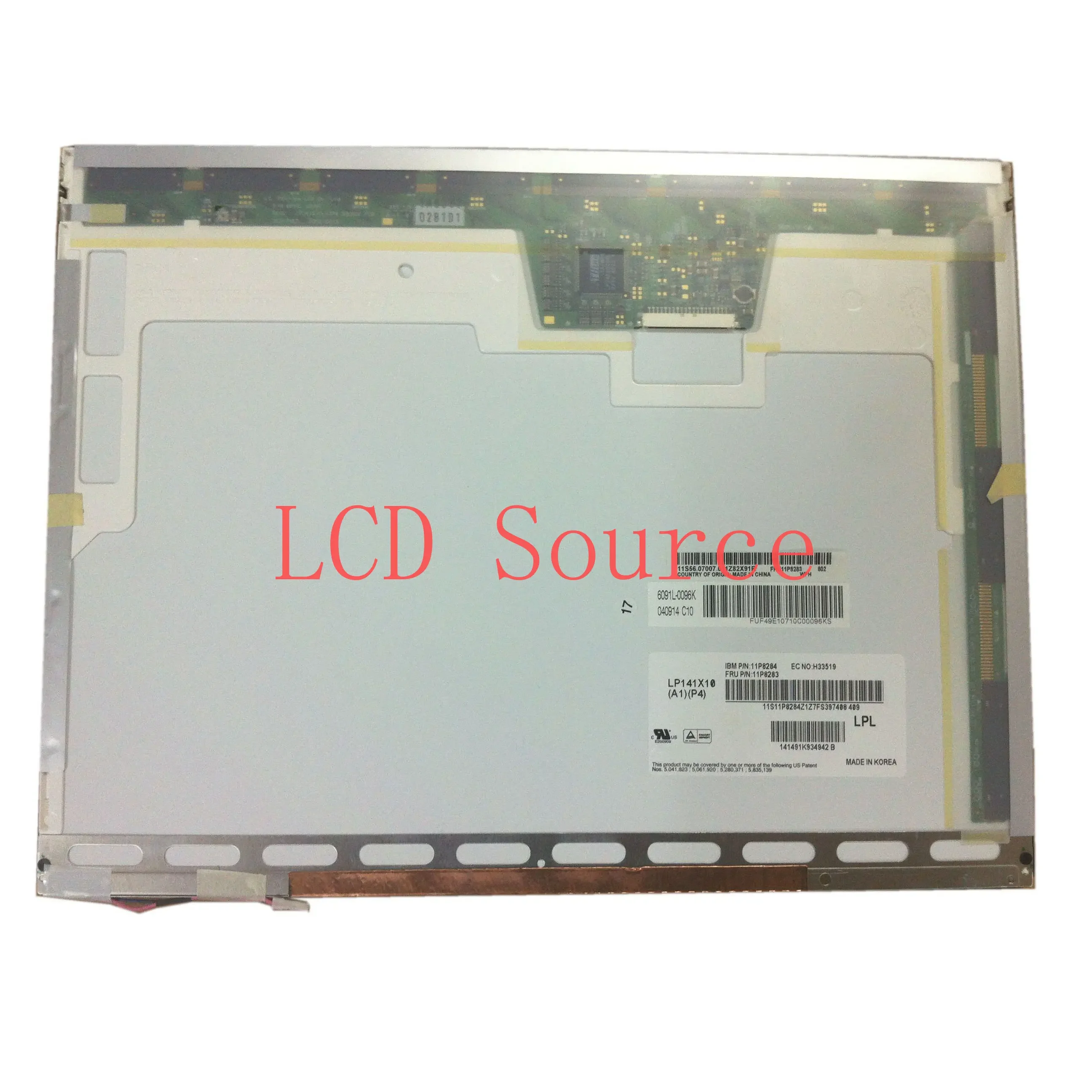 LP141X10 A1P4 LP141X10 (A1)(P4) 14.1 "1024 x768 20pin 4:3 Display LCD schermo del computer portatile