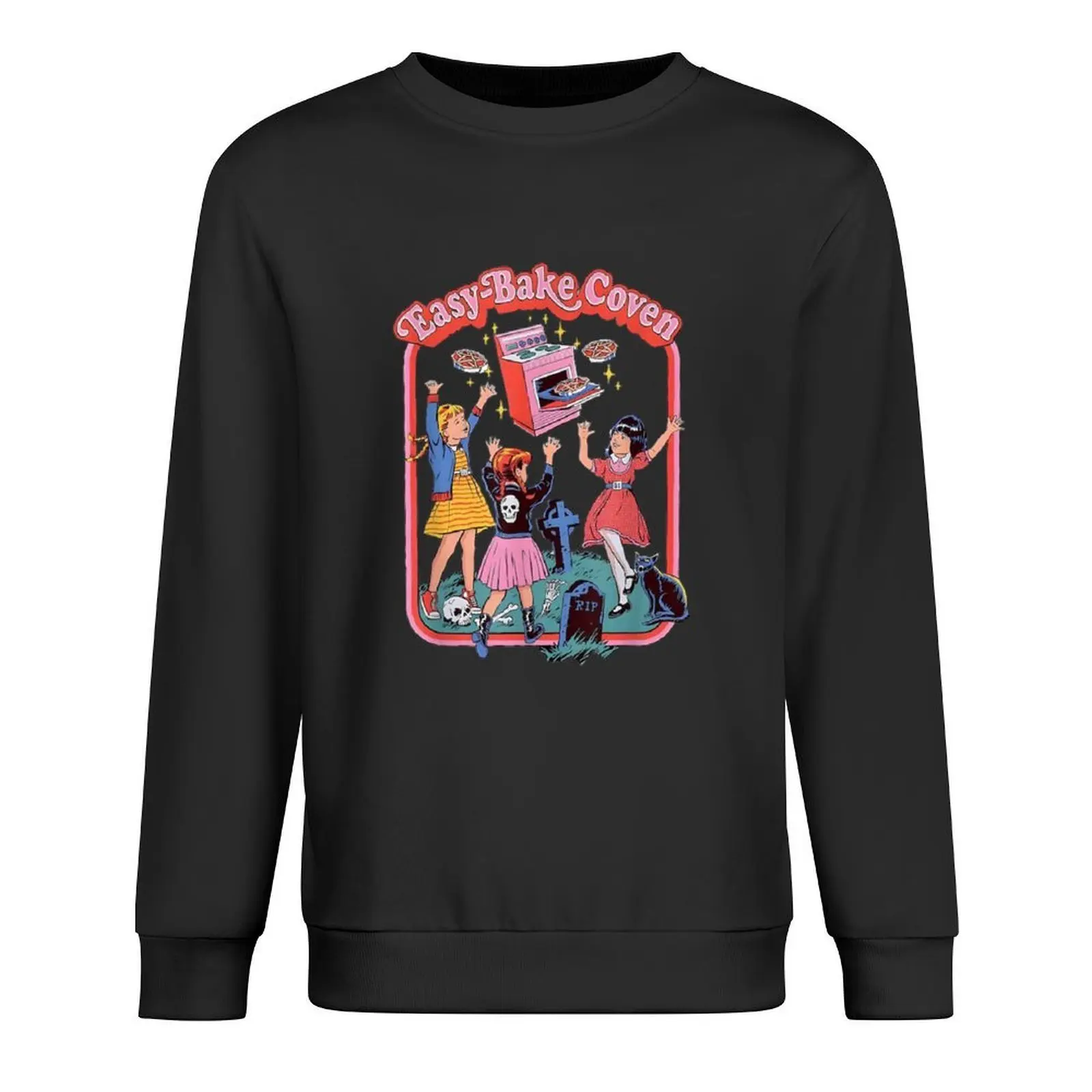 

Easy Bake Coven Retro Halloween 90s Pullover korean clothes fashion men anime clothes oversize sweatshirts