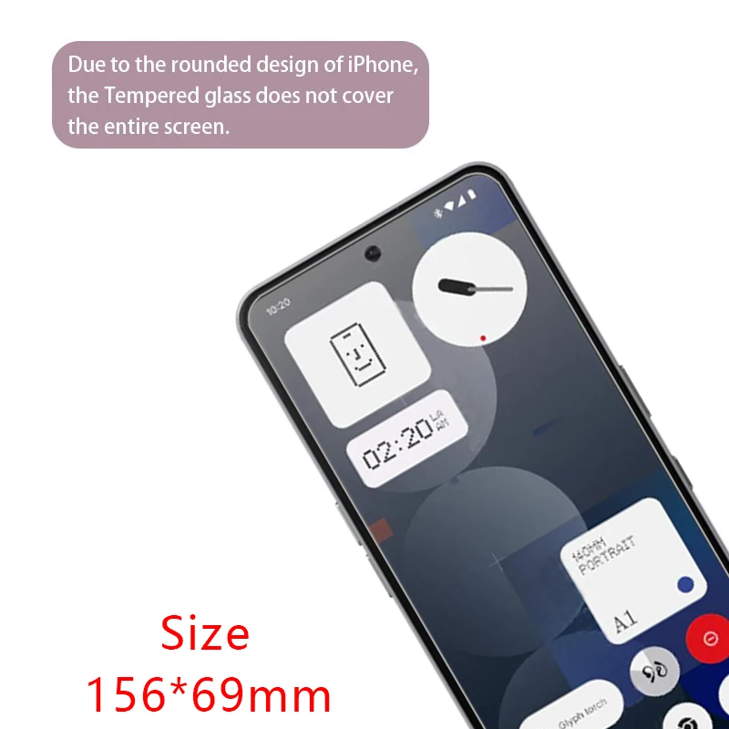 واقي شاشة لهاتف لا شيء هاتف 3a برو واقي من الزجاج المقسى على phone3a 3 a a3 3apro فيلم لا شيء 5g #3