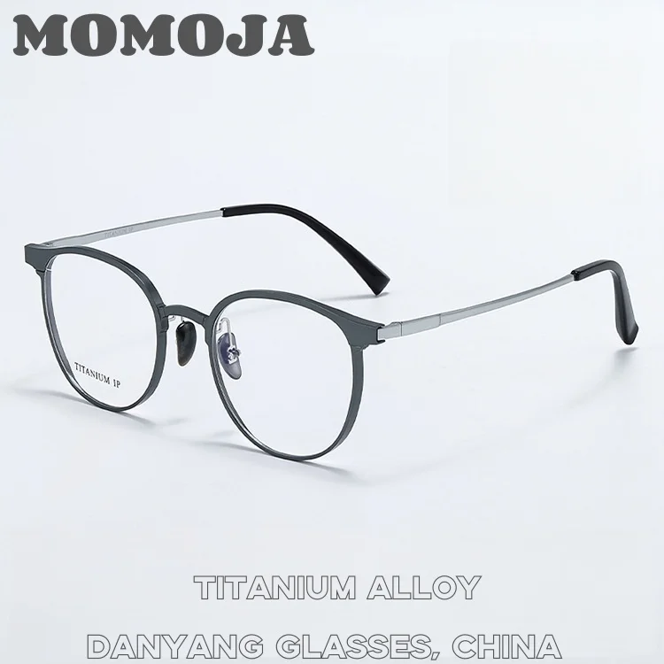 

Men's Stylish And Comfortable Glasses Frames Retro Luxury Women's Pure Titanium Eyewear Optical Prescription Glasses 20270