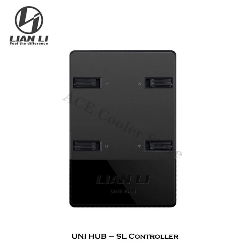 Lian Li SL 120 140 V1 pengontrol kipas, Uni Hub sl-con dapat mendukung pengaturan hingga 16 kipas