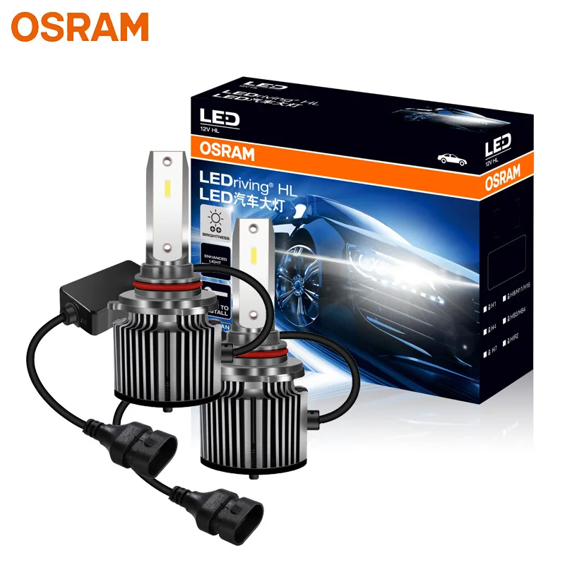 OSRAM LED 9005 9006 HB3 HB4 LEDriving CF Version Car Lamps 6000K White 50W 4000LM Bright Original Auto High Low Beam D9005/6CW