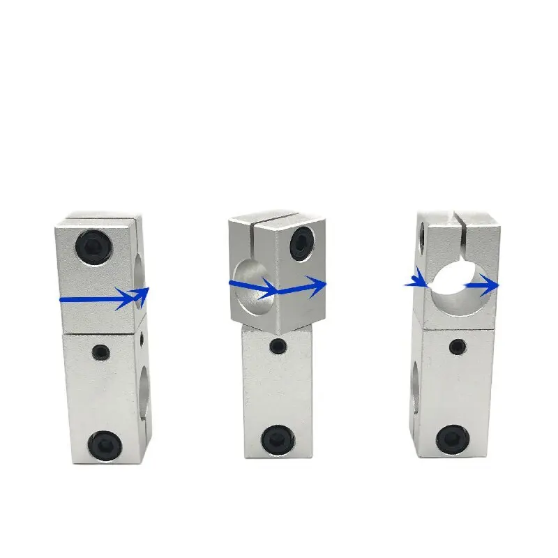 1 pcs Rotatable Angle Adjustable Support Fixed 360 Rotating Block Universal Cross Connection Clamp engate