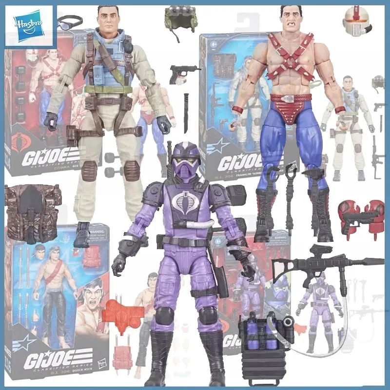 

Hasbro Original Genuine G.I. Joe Big Boa Airborne Quick Kick Techno-Viper Action Figure Toys for Boys Girls Gift Collectible