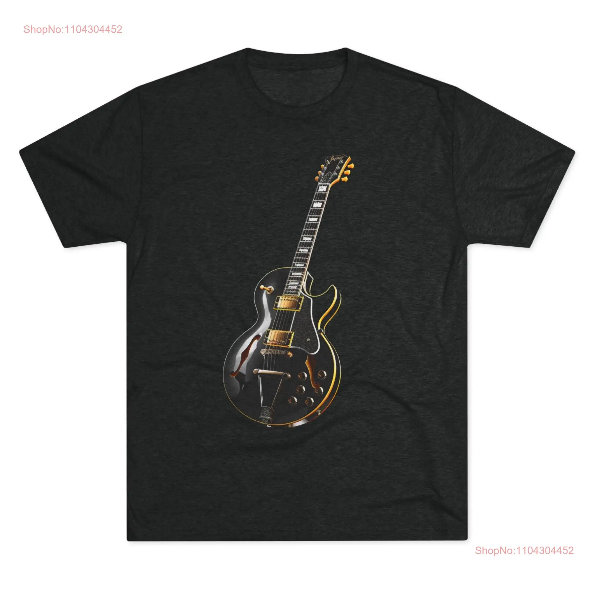 Tri Blend Crew T Shirt SunDuck brand rock n roll guitar vibe cool comfortable soft stylish high quality superior fit