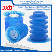 JXD ZP3P Series ZP3P-20/25/32/40/50JT2/5SF Film Bag Opening Pneumatic Vacuum Suction Cup