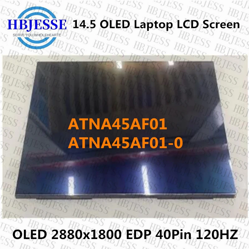 Tela Oled para Laptop para Asus Asus Zenbook Pro 14 Duo Atna45af010 Atna45af01 Ux8402z Ux8402za 2880×1800 40 Pinos Edp 145 Polegadas