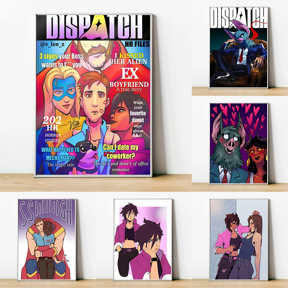 

Dispatch Game Poster Bedroom Decoration Living Room Classroom Decorations for Home Interior Paintings Decorative Wall Pictures