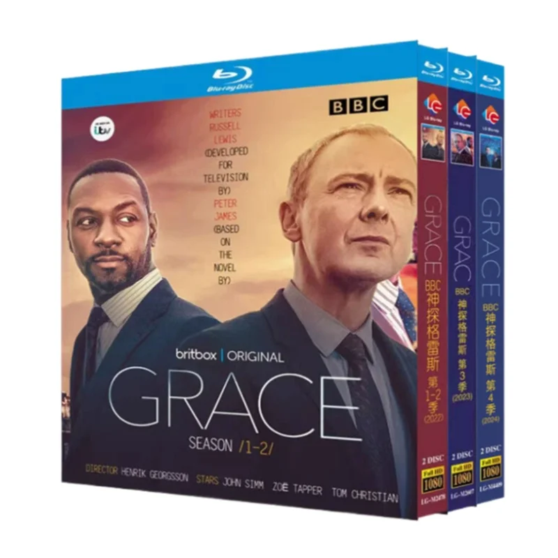 

Грейс: Сезоны 1-4, Blu-ray диск
