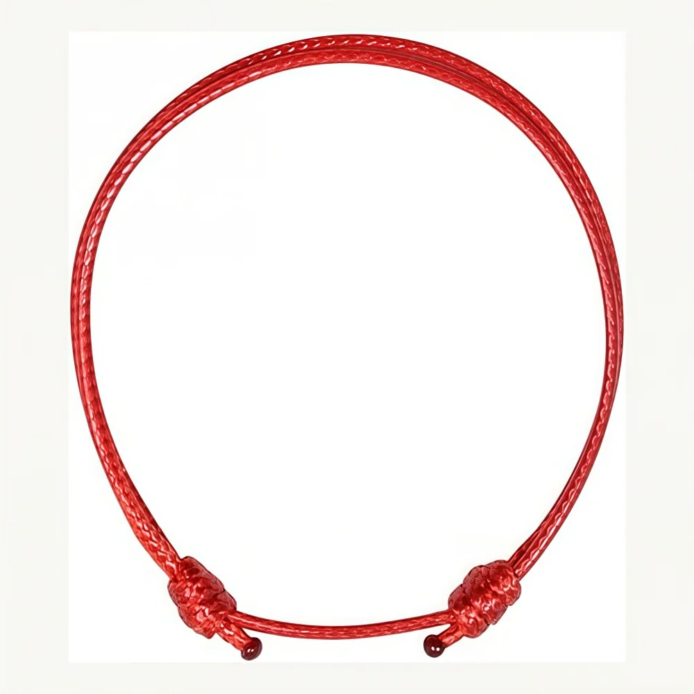Vintage handgefertigtes geflochtenes Wachsseil-Armband, einfaches, verstellbares, farbiges Herrenarmband, modisches Schmuckzubehör – Detail 6