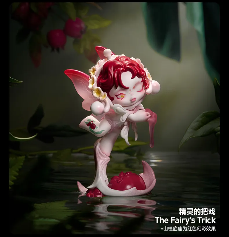 POPMART Skullpanda Petals In Four Acts Series Figuren Blind Box Verzamel Speelgoed Bureaudecoratie Huisdecoratie Figuur Cadeau Voor Volwassenen