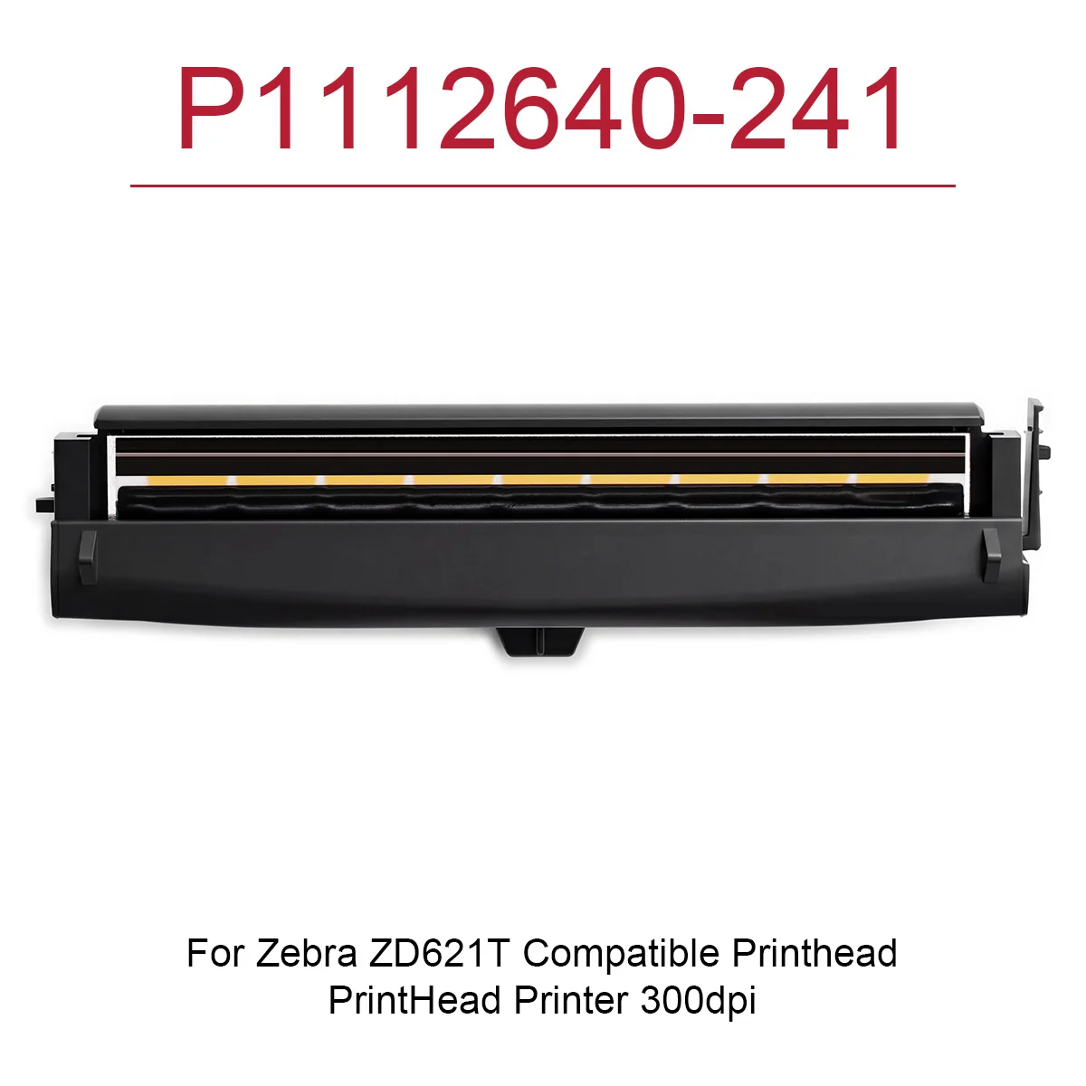 Printhead Compatible with Zebra ZD621T/HC Printhead 300dpi Thermal Label Printer (PN:P1112640-241) Express wear-resistant